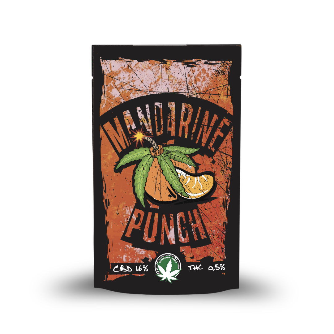 Mandarine Punch - CBD 16% THC 0.5% - Hempoint CBD