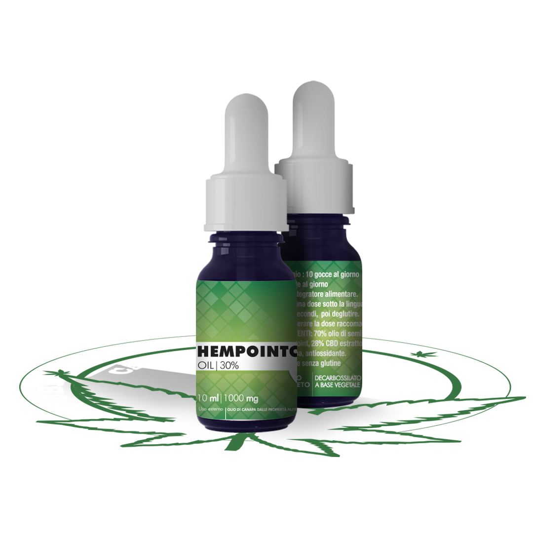 HEMPOINT CBD Olio di CBD 30% - Hempoint CBD