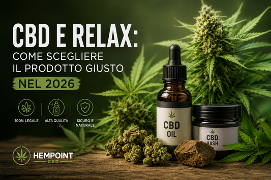 CBD e Relax: Come Scegliere il Prodotto Giusto nel 2026