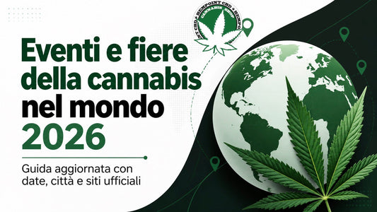 Eventi e fiere della cannabis nel mondo nel 2026: la guida completa con siti ufficiali