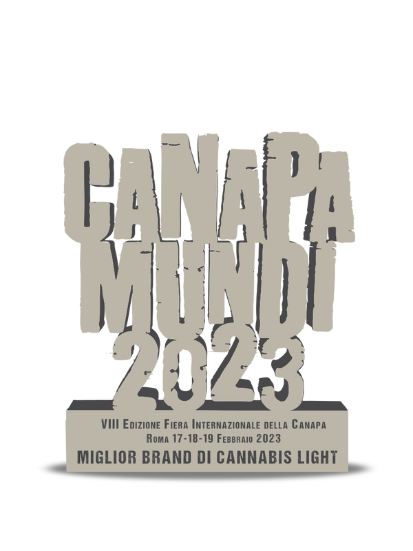 Canapa Mundi 2023
VIII Edizione Fiera Internazionale Della CanapaRoma 17-18-19 Febbraio 2023Miglior Brand Di Cannabis Light 